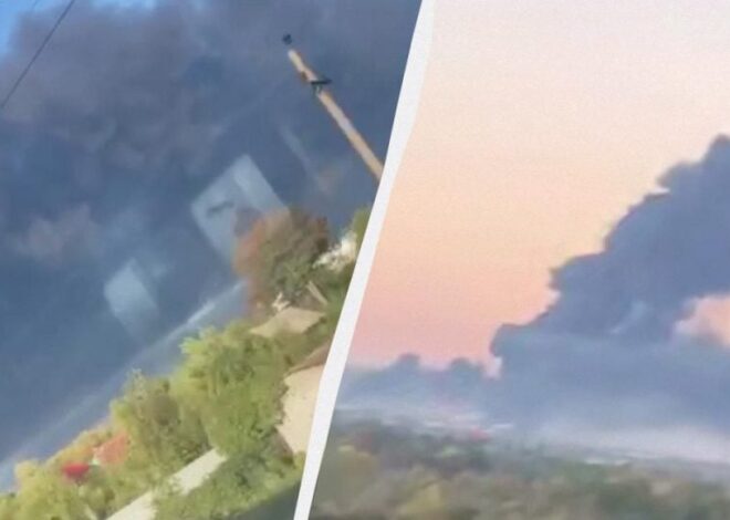 Российская Самара под атакой дронов: загорелся Куйбышевский НПЗ