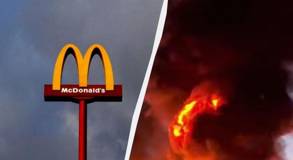 Зеленский заявил, что РФ атаковала склад McDonald’s