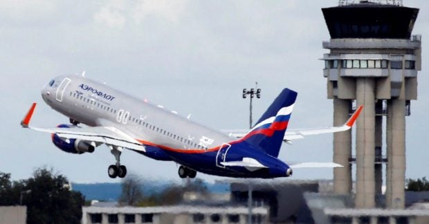 Аэрофлот «пострадал» после предупреждения Зеленского