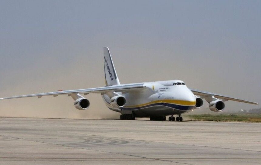 Ан-124 «Руслан» загорелся в аэропорту Японии