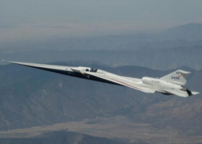X-59 установил свой новый абсолютный рекорд скорости