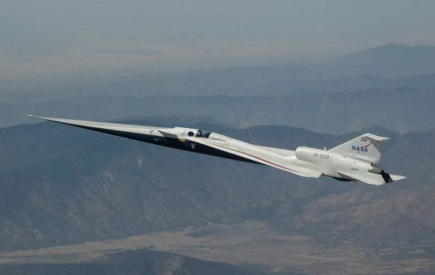 X-59 установил свой новый абсолютный рекорд скорости