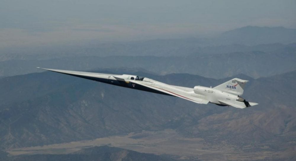 X-59 установил свой новый абсолютный рекорд скорости