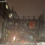 в Киеве поврежден ТРЦ Cosmo Multimall