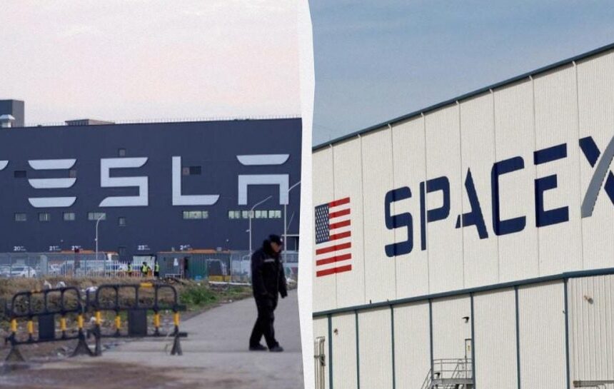 Илон Маск хочет объединить Tesla и SpaceX в одну мегакомпанию