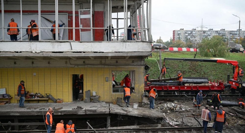 Станция метро Черниговская полностью откроется для пассажиров к концу недели
